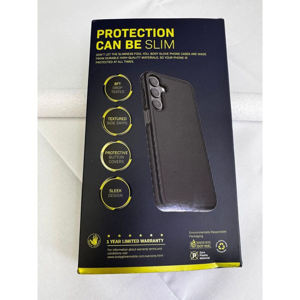 Body Glove Contour Grip Case for Samsung Galaxy A14 5G in black.